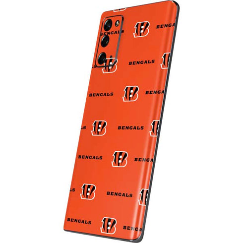 NFL Cincinnati Bengals Blitz Series Galaxy Note20 5G Skin